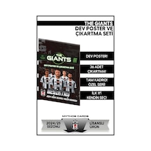 Mythos Cards Beşiktaş The Giants 2024/25 Sezonu Dev Poster ve Çıkartma Seti
