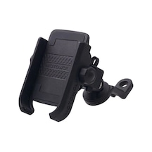 Motowolf Motosiklet Ayna Bağlama Telefon Tutucu Usb Hızlı Şarj