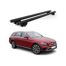 Kanca Mercedes E All Terain 2017 Ve Sonrası Uyumlu Siyah Kilitli Ara Atkı Port Bagaj Tavan Barı