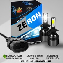 Honda Civic V-tec 2 2001-2006 Kısa Far Uyumlu Şimşek Etkilii Led Xenon Light Series Hb4