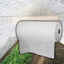 1,2x500 Metre 17 Gram Agril Isı Don Örtüsü, Zirai Don Kırağı Örtü Karpuz Çilek Bitki Koruma Örtüsü, Sera Örtüsü Elyaf