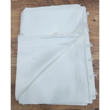 Karesi Saten Güneşlik Perde Kırık Beyaz Kırık Beyaz