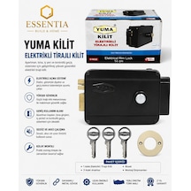 Yuma Elektrikli Tirajlı Kilit Dış Kapı Ve Apartman Kapısı İçin Elektrikli Emniyet Kilidi Çoklu Renk