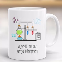 Öğretmenler Günü Hediye Kupa Kimya Öğretmeni Kişiye Özel