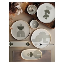 Olika Verona 32 Parça Porselen Kahvaltı Ve Ikram Seti Beyaz