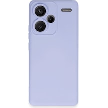 Note 13 Pro Plus Kılıf Nano İçi Kadife Silikon - Lila