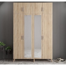 Açelya Portmanto Vestiyer Meşe  M8-180 cm