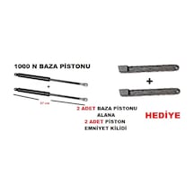Kalite 2 Adet 1000 N Baza Amortisörü Baza Pistonu N11.36926