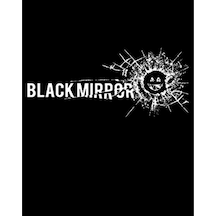 Zepplin Giyim Black Mirror Büyük Sırt Patch Yama Siyah