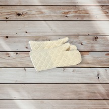 Yanmaz Isıya Dayanıklı Uzun Fırın Eldiveni 40 X 18 Cm 2 Adet