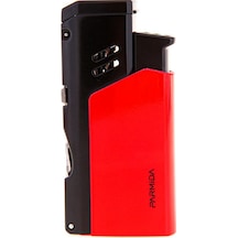 Tek Torch Pürmüz Kırmızı Puro Çakmağı - Tr3478