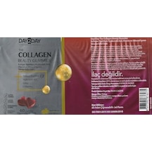 The Collagen Beauty Gummies Çiğnenebilir, Jel Form 2 Paketi 7/8 Yaş