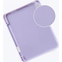 İpad Pro 12.9 5.nesil Uyumlu Kılıf - Lüks Kadife İç Kaplamalı, Mıknatıslı V-stand Tablet Arka Kapak A2378-a2461-a2379-a2462