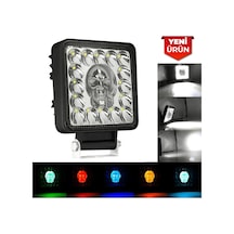12-24v Kuru Kafa Tasarımlı Çakarlı Çalışma Lambası 9904