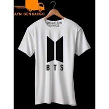 Bts Group Tasarım Baskılı Tişört Tshirt Ücretsiz Kargo