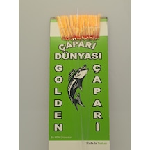 Golden 50 İğneli İstavrit Kösteği 8 No Beyaz İğne -0,20 Mm -0,22 Mm Köstek Turuncu