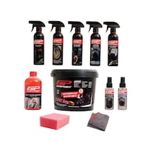 GP Kompozit 11 Parça Motosiklet Bakım ve Temizlik Seti