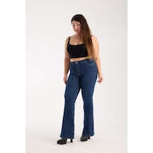 Lacarino 7579 Cındy Xl Kadın Jean Pantolon Dark Blue Lacarino 7579 Cındy Xl Kadın Jean Pantolon Dark Blue