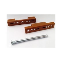 4 Adet Kahverengi Pvc Doğrama Menteşesi 90mm Içi Tam Çelik, Es-2020-06-13-2