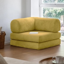 Modüler Legom Tekli Koltuk Sarı