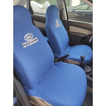 Hyundai Mavi Oto Atlet Servis Kılıfı 4 Parça Ser-033