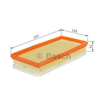 BOSCH F026400140 HAVA FİLTRESİ VERSO S YARIS 06-11 1.4 D4D