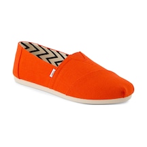Espadril / Keten Kadın 10021933 Toms Alpargata Classic Heritage Canvas Flame Flame Mercan