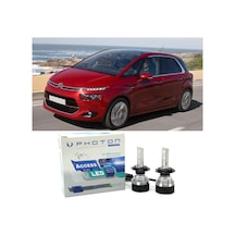 Citroen C4 Picasso Led Xenon Uzun Far Ampulü H1 Access Yeni Seri Beyaz 2006 - 2019