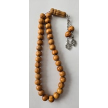 Bambu Tesbih 10 Mm Koyu Sarı