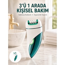 Mey İthalat Çok Fonksiyonlu Epilatör 600mah 90 Dakika Kullanım Led Metal Başlık Su Geçirmez Yeni Nesil
