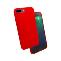 Apple Uyumlu iPhone 7 Plus Kılıf Lansman Dokulu Kadife İç Yüzey Yüksek Kalite Yumuşak Silikon Kapak Silk
