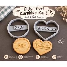 Eğlenceli Kurabiye Kalıbı Kişiye Özel