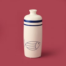 Deco Nautical Fun Vazo - Mavi / Beyaz - 27 Cm Çok Renkli