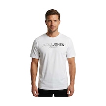 Jack & Jones Jprblaneo Erkek Tişört Beyaz