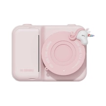 Zoo Family Unicorn P2 Dijital Kamera Ve Fotoğraf Makinesi, Pembe, Çocuklar İçin Dual Kamera