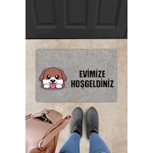 Evaşk Kapı Önü Paspası Vinil Kaymaz Tabanlı 45 X 70 Evaşkdm11091