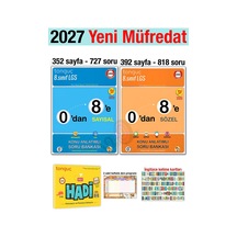 8. Sınıf 2027 0'dan 8'e Konu Anlatımlı Soru Bankası Hadi Motivasyon Ve Planlama Rehberim Seti