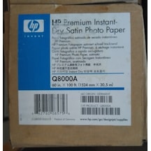 Q8000a Hp Anında Kuruyan Saten Fotoğraf Kağıdı 1524mmx30.5m '