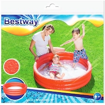 2 Yaş Üç Bölmeli Çocuk Havuzu Kırmızı 1.22 m x 25 Cm bestway