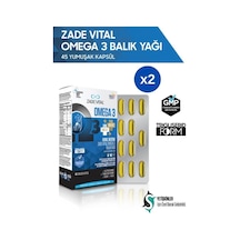 Zade Vital Premium Omega 3 Balık Yağı 45 X 2 Kapsül - 2'Li Avantaj Paketi