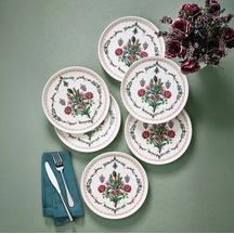 Fecra Revak 6 Parça Pasta Tabağı Seti