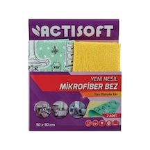 Actifibre Yeni Nesil Mikrofiber Bez 2'li Genel