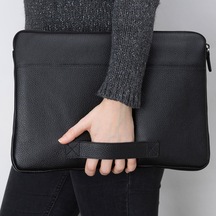 Bouletta Awe Deri 15-16" Tablet PC Çantası FL01 Siyah