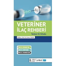 Veteriner İlaç Rehberi - Tedavi El Kitabı 2024- Nobel Akademik Yayıncılık