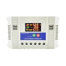 Pm-50a 12v-24v-36v-48v 50 Amper 4 Usb Li Dijital Otomatik Solar Şarj Regülatörü