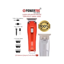 Powertec TR-1515 Lazer-Epilasyon Öncesi Tüm Vücut Tıraş Makinesi Sakal-Ense-Vücut Powertec TR-1515 Lazer-Epilasyon Öncesi Tüm Vücut Tıraş Makinesi Sakal-Ense-Vücut