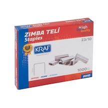 Kraf Zımba Teli 23/10 - 1000 Adetlik Tek Kutu Kraf Zımba Teli 23/10 - 1000 Adetlik Tek Kutu