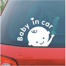 Baby In Car Oto Sticker 15 Cm
