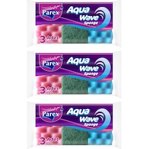 Aquawave 3'lü Bulaşık Süngeri Üçlü Paket