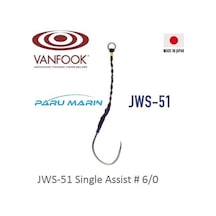 Vanfook Jigen Hyper Tekli Asist Iğne Jws-51  6/0 3 Adet